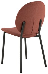 Terrakotta színű étkezőszék Cliff – Actona