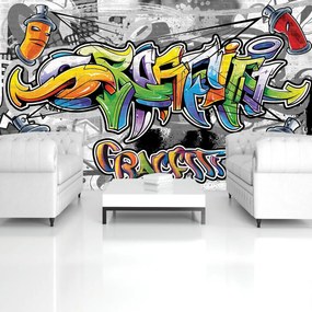 Fotótapéta - Színes Graffiti (152,5x104 cm)