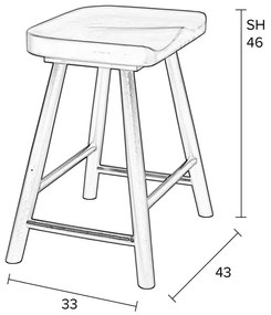 Stool Vander design szék