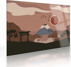 Üveg kép - Japán N⁰1 (70x50 cm)