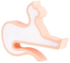 Rózsaszín gyerek éjjelilámpa Cat – Candellux Lighting