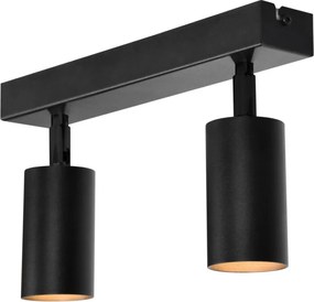 KAJA K-4726 MONTI Fekete Színű Spotlámpa 2xGU10 10W IP20
