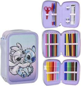 Disney Lilo és Stitch, A csillagkutya Angel tolltartó töltött 3 emeletes Giotto