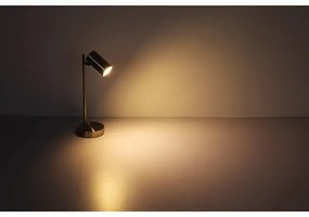 Globo 57910T - Asztali lámpa ROBBY 1xGU10/5W/230V matt króm