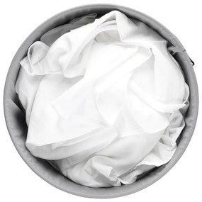 Fehér fém szennyeskosár 60 l – Brabantia