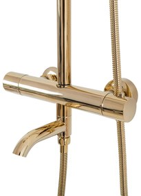 Termosztátos zuhanyszett Lungo gold