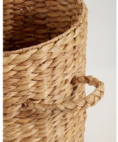 Natúr színű vízijácint szennyeskosár Yessira – Kave Home