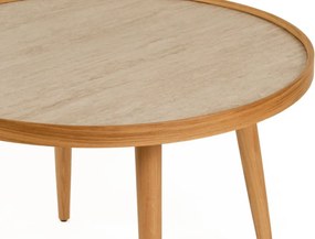 Polen 80 - Oak, Travertine