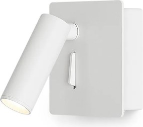 RENDL MIG nástěnná bílá 230V LED 3W 30° 3000K