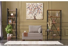 TULA jobb oldali sarokfotel, bézs