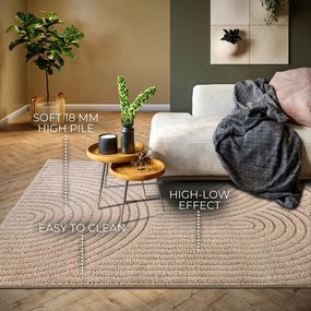 Szürkésbarna szőnyeg 120x170 cm Panglao New York Taupe – Elle Decoration