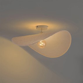Modern mennyezeti lámpa bézs 65 cm - Hat
