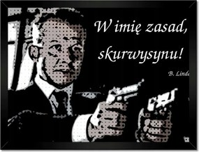 Poszterek keretben 40x30 A szabályai nevében