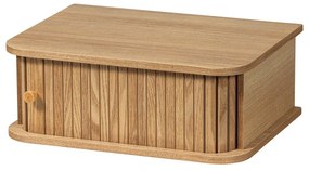 Natúr színű függő éjjeliszekrény borovi fenyő dekorral Jena – WOOOD