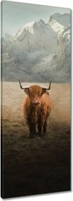 Vászonkép 40x100 Mint szarvasmarhák Szarvak