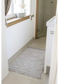 Urla szürke organikus pamut fürdőszobai kilépő, 60 x 90 cm - Wenko