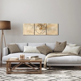 Kép - Bagoly (órával) (90x30 cm)