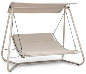 Garden Grove, kerti hintaágy, swing bed, acél váz, tetővel, poliészter