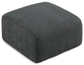 Sötétszürke zsenília lábtartó Leila – Makamii