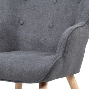 U‑s Fotel, Szürke Szövet. AK-302 GREY2