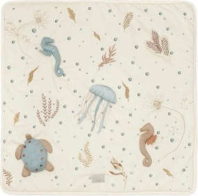 Világossárga játszószőnyeg 80x80 cm Sea Garden – Cam Cam Copenhagen