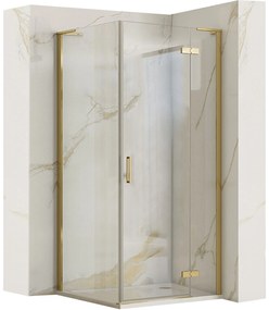 Zuhanykabin REA Hugo 80x90 Gold Brush