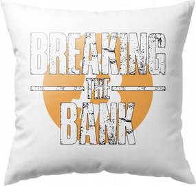 Nyomott Mintás Párna Divatos Bitcoin Kriptovaluta Stílusos Idő