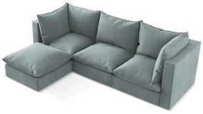 Kék sarokkanapé (bal oldali-heverő résszel) Manao – Makamii