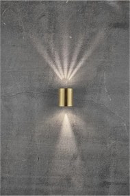 Nordlux modern kültéri fali lámpa canto sárgaréz nor49701035 IP44