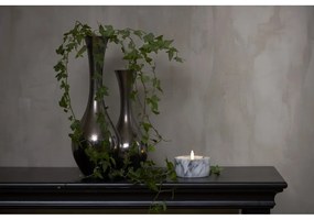 Flamme Marble szürke-fehér LED beton gyertya, magasság 7,5 cm - Star Trading