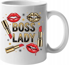 Boss Lady bögre a kolléganő főnökének születésnapjára