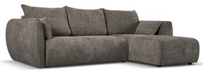 Szürke sarokkanapé (jobb oldali) Matera – Cosmopolitan Design