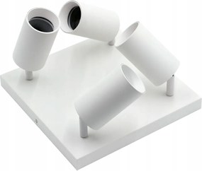 Fali-mennyezeti lámpa 4xGU10 fehér Qualis IdeaLED