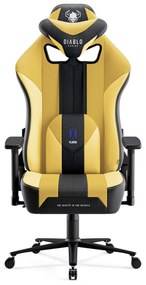 Diablo X-Player 2.0 szövet gamer szék Átlagos méret:Dark sunflower / sárga