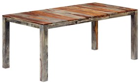 Szürke tömör kelet-indiai rózsafa étkezőasztal 180 x 90 x 76 cm
