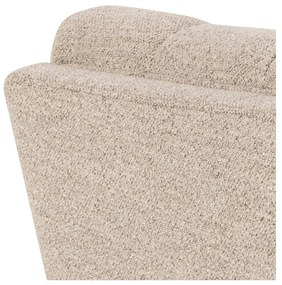 Bézs buklé kanapé 218 cm Tampa – Actona