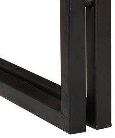 Széf fiókkal Barna 66 x 33 x 70 cm tömör mangófa