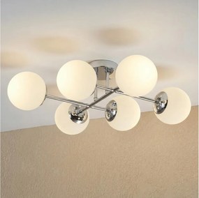 Brilagi - Felületre szerelhető csillár MALONY 6xE14/20W/230V fényes króm