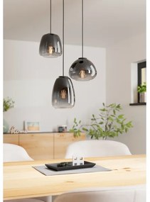 Eglo 900196 - Csillár zsinóron AGUILARES 3xE27/40W/230V á. 43 cm