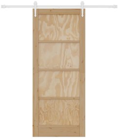 Csúszó ajtó Egyéb ORKDAL Természetes és fehér 83 x 202 cm