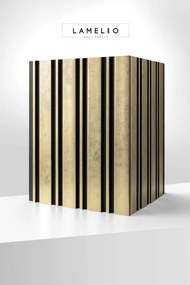 LAMELIO MILO Arany lamella falpanel 270 × 12,2 cm