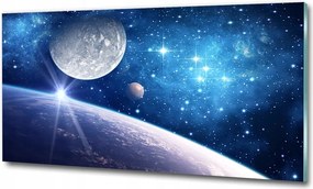 Fotó kép edzett üveg Bolygó Föld 100x70