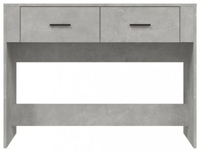 betonszürke szerelt fa dohányzóasztal 100 x 39 x 75 cm