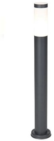 Kültéri lámpaoszlop antracit 80 cm IP44 - Rox