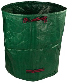 Összecsukható kerti kosár, ideális levelek, fű és egyéb hulladék gyűjtésére - 120 literes - zöld