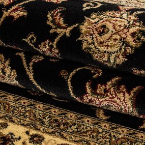 Fekete-aranyszínű szőnyeg 240x340 cm Marrakesh – Ayyildiz Carpets