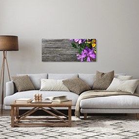 Kép - réti virágok (120x50 cm)