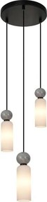 ITALUX PND-95331-3-BK - SANTOS kábeles függőlámpa 3xG9/40W/230V fekete