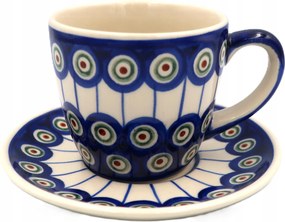 Csészealjjal 200 ml Kerámia Boleszláv ajándék