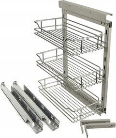 Cargo Kosár 30 Króm Puha Ház 3 Fél Starax Blum